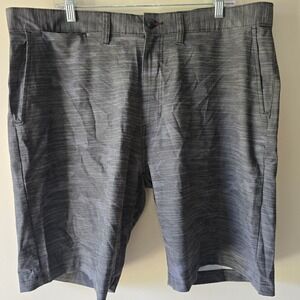 Burnside Hybrid Mens Shorts Printed Stretch Casual Golf Activewear Size 36